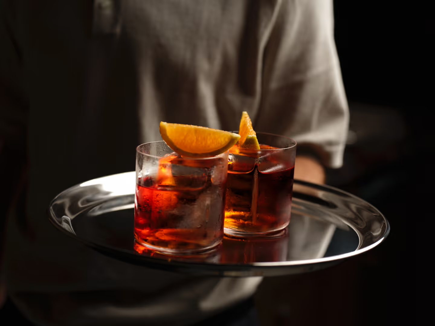 Negronis served at Grappa The Rocks